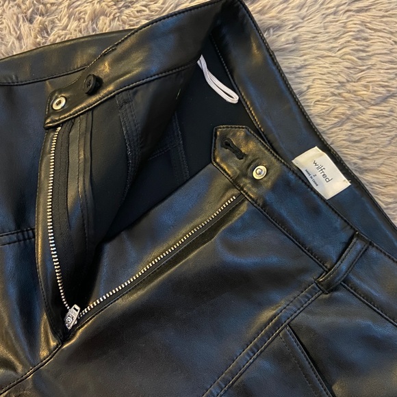 Aritzia Wilfred vegan leather pants - Picture 5 of 6